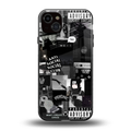 anti social social club dark edition back phone cover | glass case for iphone 14 plus