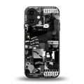 anti social social club dark edition back phone cover | glass case for iphone 16
