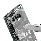 anti social social club dark edition back phone cover | glass case for iphone 16e