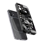 anti social social club dark edition back phone cover | glass case for nothing phone 2