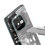 anti social social club dark edition back phone cover | glass case for oneplus nord 3