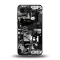 anti social social club dark edition back phone cover | glass case for oneplus nord 4