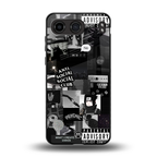 anti social social club dark edition back phone cover | glass case for oneplus nord 4