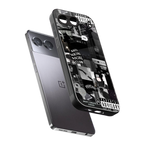 anti social social club dark edition back phone cover | glass case for oneplus nord 4