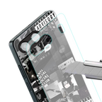 anti social social club dark edition back phone cover | glass case for oneplus nord 4