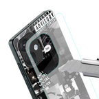 anti social social club dark edition back phone cover | glass case for oneplus nord ce 3