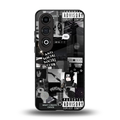 anti social social club dark edition back phone cover | glass case for oneplus nord ce 4