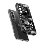 anti social social club dark edition back phone cover | glass case for oneplus nord ce 4