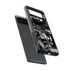 anti social social club dark edition back phone cover | glass case for google pixel 6