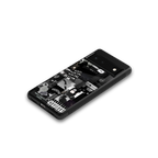 anti social social club dark edition back phone cover | glass case for google pixel 6