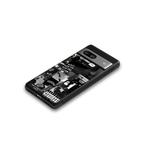anti social social club dark edition back phone cover | glass case for Google Pixel 7
