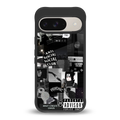 anti social social club dark edition back phone cover | glass case for google pixel 9