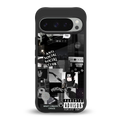 anti social social club dark edition back phone cover | glass case for google pixel 9 pro xl