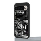 anti social social club dark edition back phone cover | glass case for google pixel 9 pro