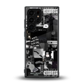 anti social social club dark edition back phone cover | glass case for samsung galaxy s23 ultra