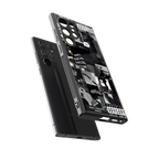 anti social social club dark edition back phone cover | glass case for samsung galaxy s23 ultra