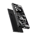 anti social social club dark edition back phone cover | glass case for samsung galaxy s25 ultra