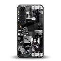 anti social social club dark edition back phone cover | glass case for samsung galaxy s24 plus
