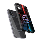 anti social social club back phone cover | glass case for nothing phone 1