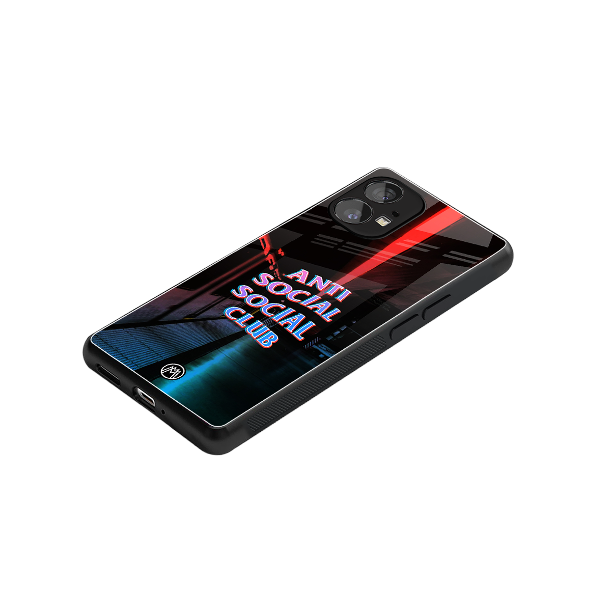anti social social club back phone cover | glass case for nothing phone 1
