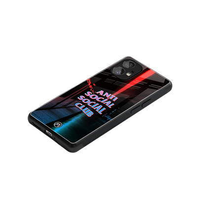 anti social social club back phone cover | glass case for nothing phone 1