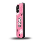 anti social social club pink edition back phone cover | glass case for nothing phone 2