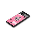 anti social social club pink edition back phone cover | glass case for Google Pixel 7A