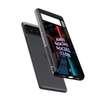 anti social social club back phone cover | glass case for google pixel 6