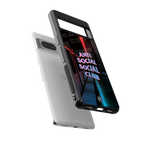 anti social social club back phone cover | glass case for Google Pixel 7