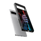 anti social social club back phone cover | glass case for google pixel 8 pro