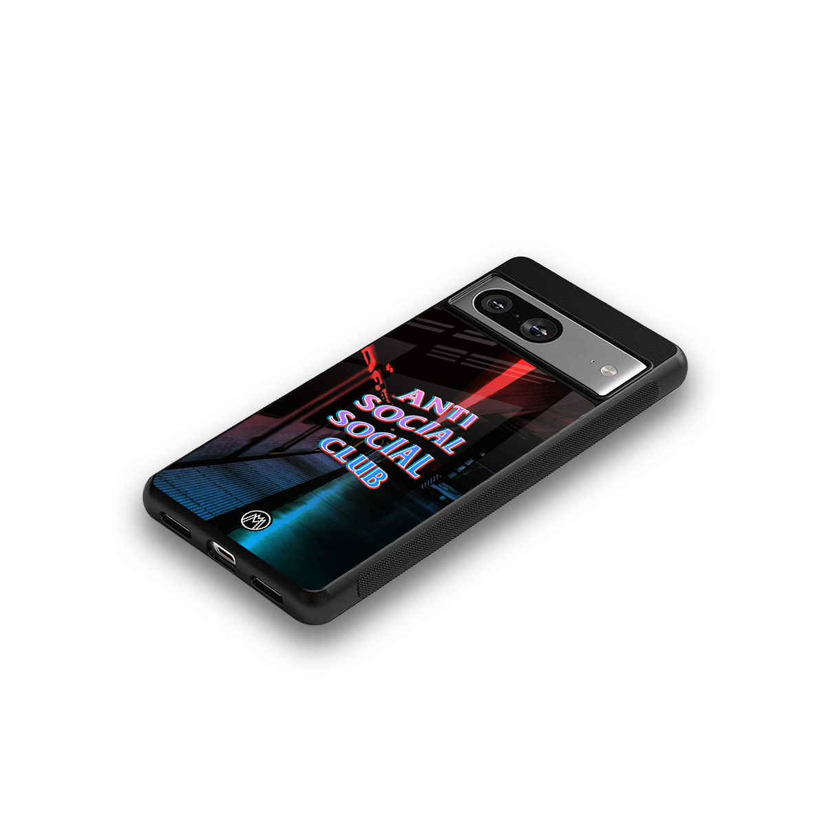 anti social social club back phone cover | glass case for Google Pixel 8