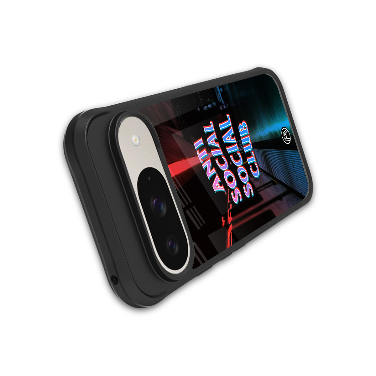 anti social social club back phone cover | glass case for google pixel 9