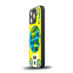 anti social social club x juice wrld back phone cover | glass case for iphone 13 pro