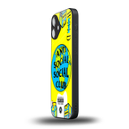 anti social social club x juice wrld back phone cover | glass case for iphone 16 plus