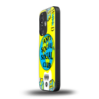 anti social social club x juice wrld back phone cover | glass case for oneplus nord ce 3