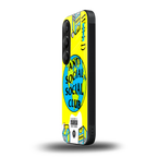 anti social social club x juice wrld back phone cover | glass case for samsung galaxy s24 plus
