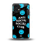 anti social social club x smileys back phone cover | glass case for nothing phone 1