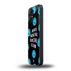 anti social social club x smileys back phone cover | glass case for nothing phone 1
