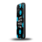 anti social social club x smileys back phone cover | glass case for nothing phone 2