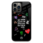Premium Glass Back Mobile Phone Cover for iPhone, Samsung, OnePlus, Google Pixel, Redmi, Oppo, Vivo & Realme