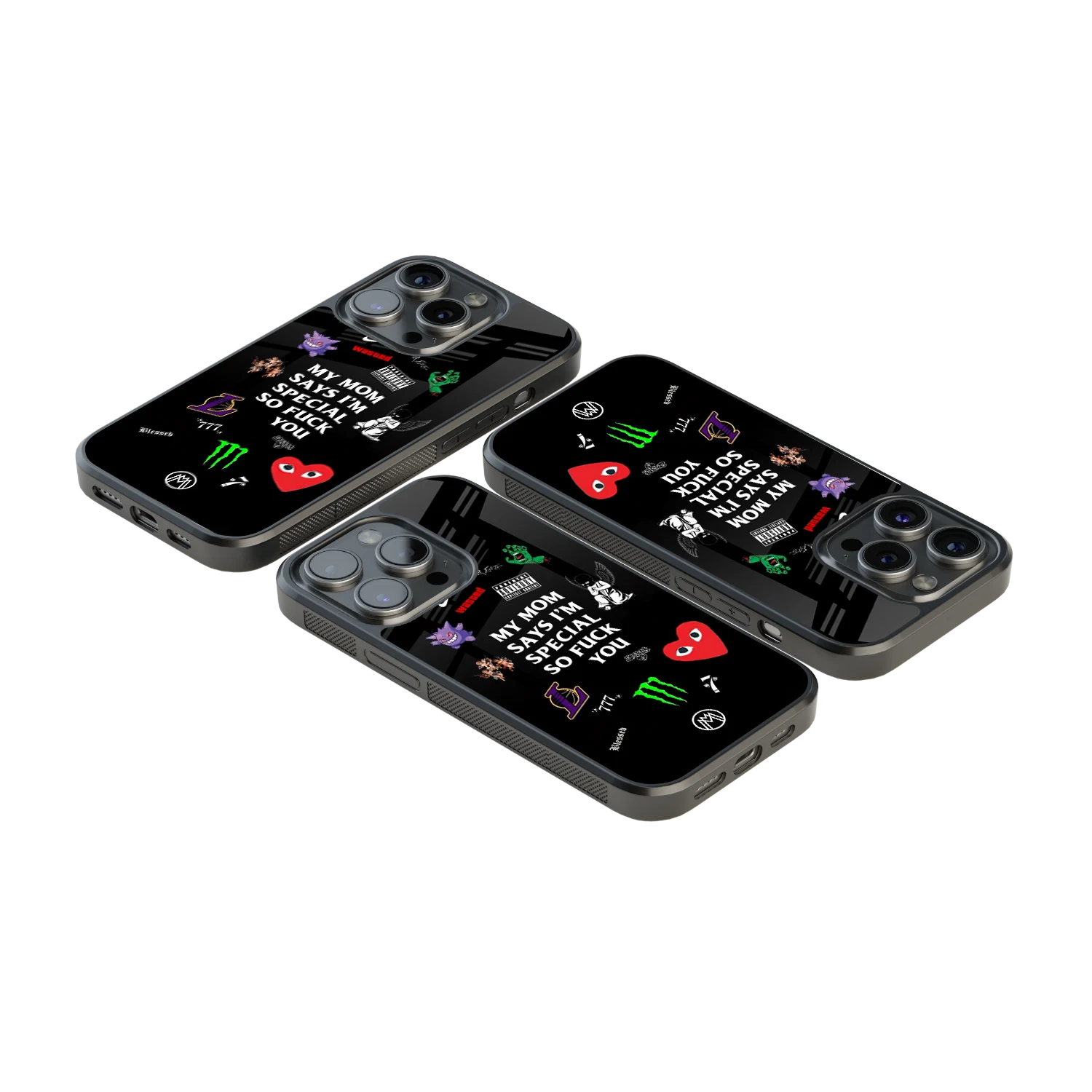 Luxury Glass Back Mobile Cover for iPhone, Samsung Galaxy, OnePlus, Pixel, Redmi & More