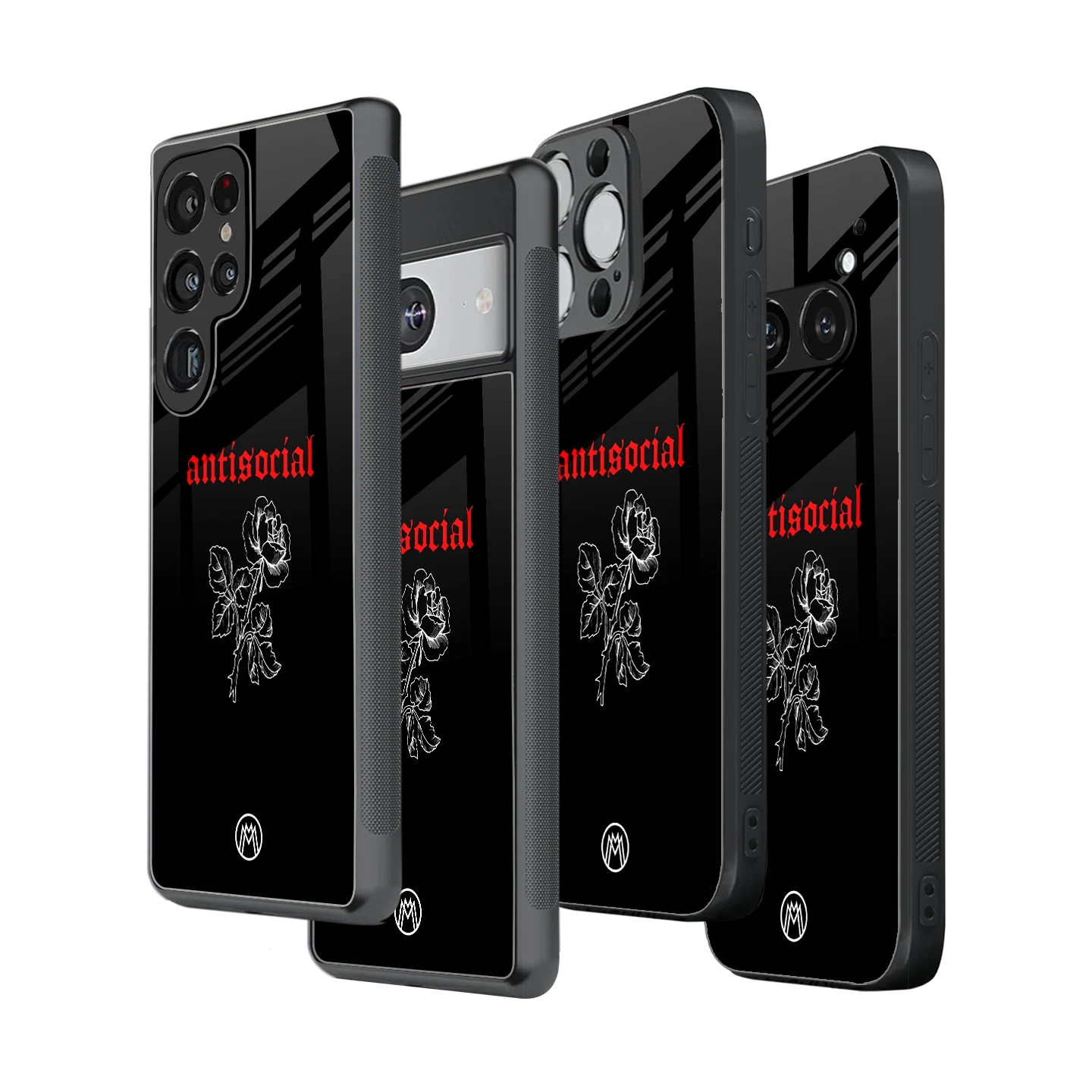 Stylish Glass Back Case for All Smartphones – iPhone, Samsung, OnePlus, Pixel, Redmi, Oppo, Vivo, Motorola