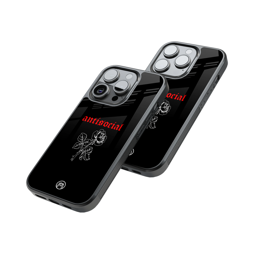 Protective Glass Back Phone Case Compatible with iPhone, Samsung, OnePlus, Pixel & More