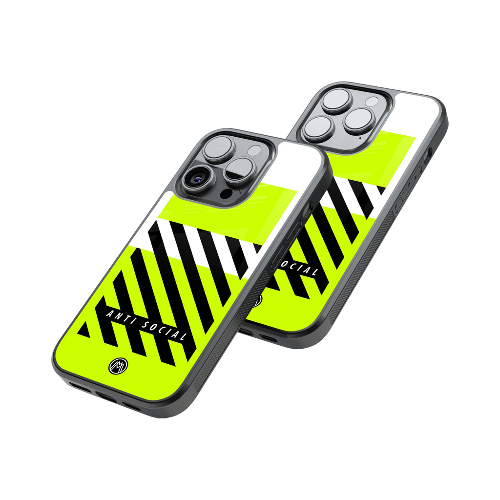 Protective Glass Back Phone Case Compatible with iPhone, Samsung, OnePlus, Pixel & More