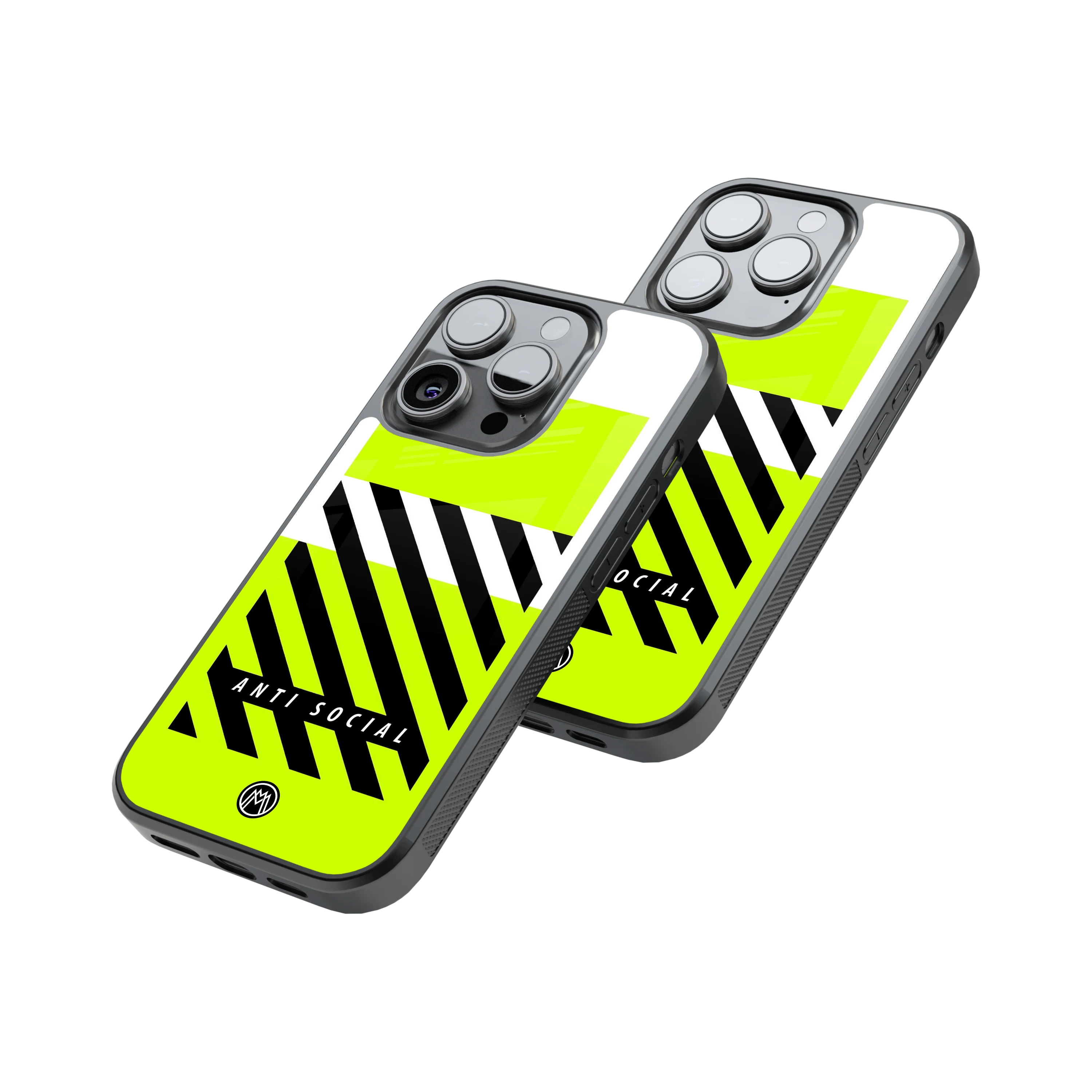 Protective Glass Back Phone Case Compatible with iPhone, Samsung, OnePlus, Pixel & More