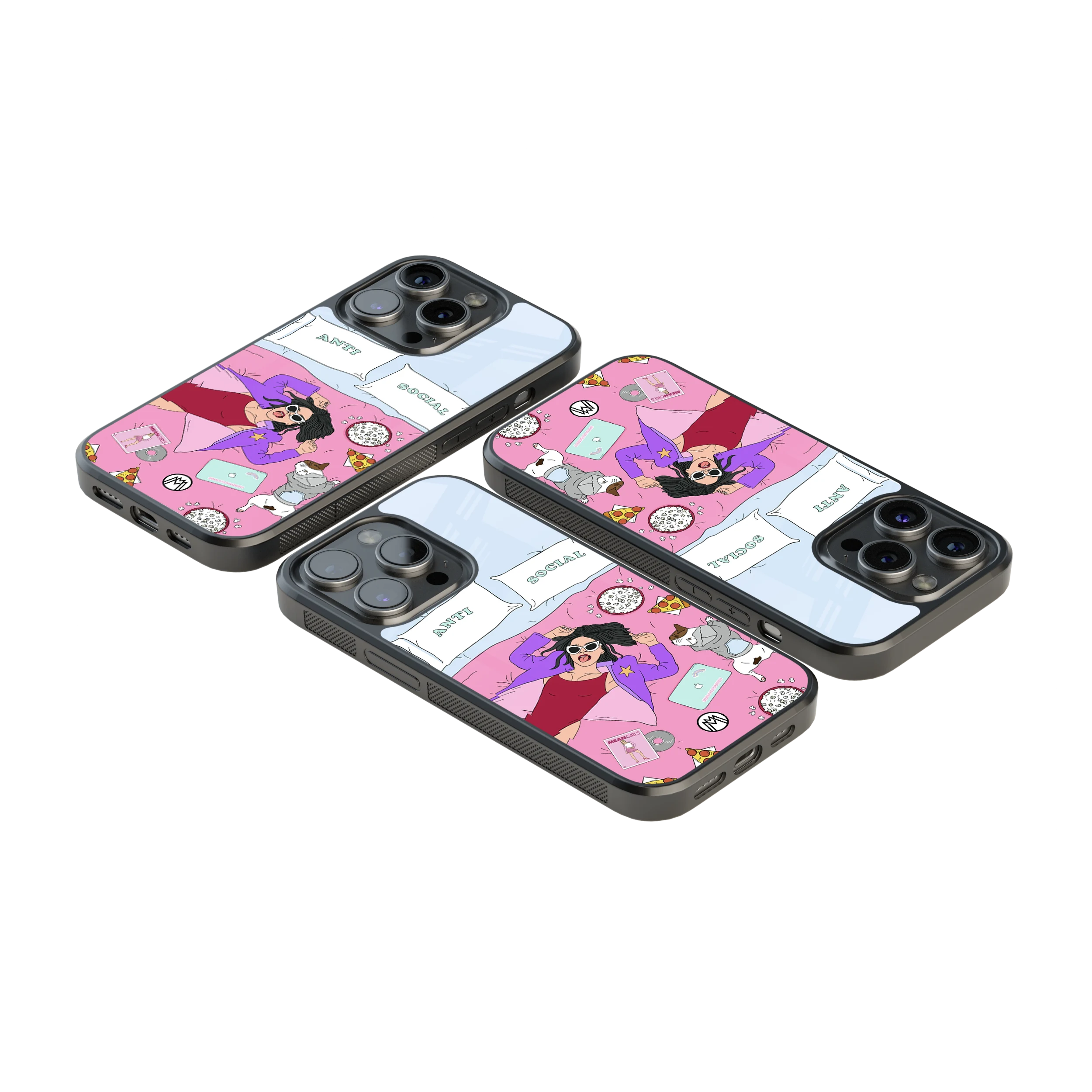 Luxury Glass Back Mobile Cover for iPhone, Samsung Galaxy, OnePlus, Pixel, Redmi & More