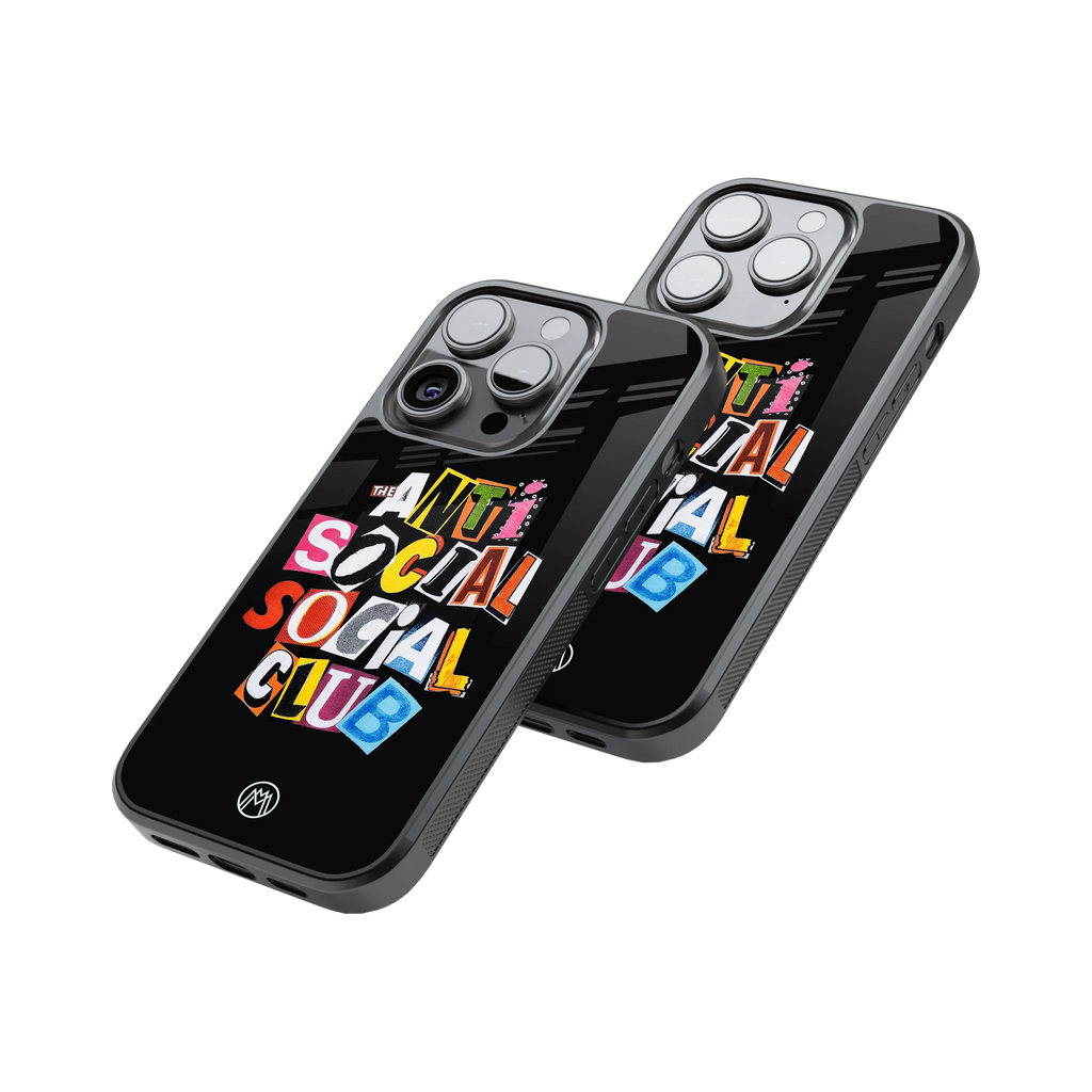 Protective Glass Back Phone Case Compatible with iPhone, Samsung, OnePlus, Pixel & More