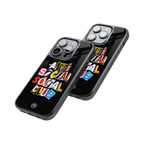 Protective Glass Back Phone Case Compatible with iPhone, Samsung, OnePlus, Pixel & More