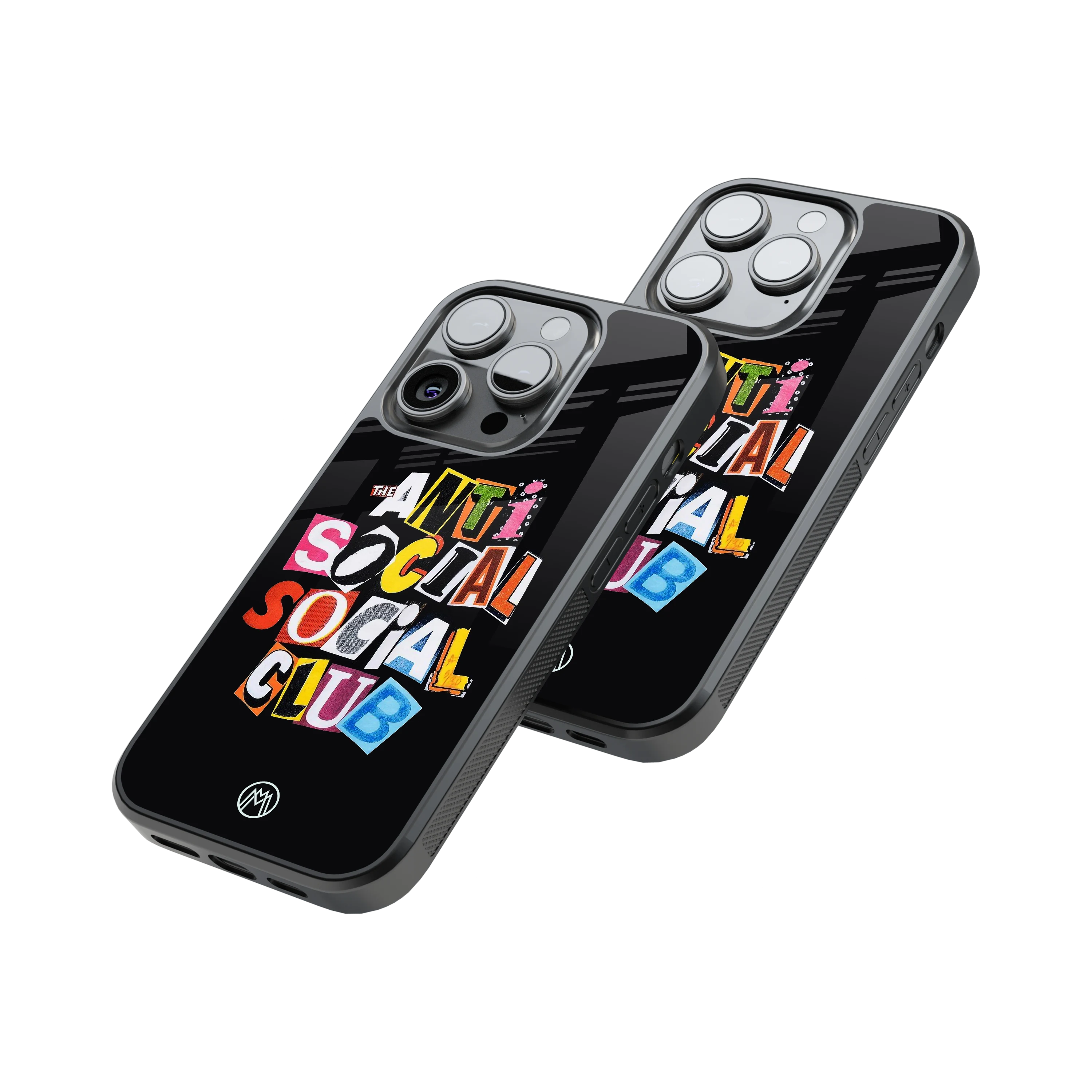 Protective Glass Back Phone Case Compatible with iPhone, Samsung, OnePlus, Pixel & More