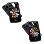 Trendy Glass Back Mobile Case for iPhone, Samsung, Redmi, OnePlus, Google Pixel, Motorola